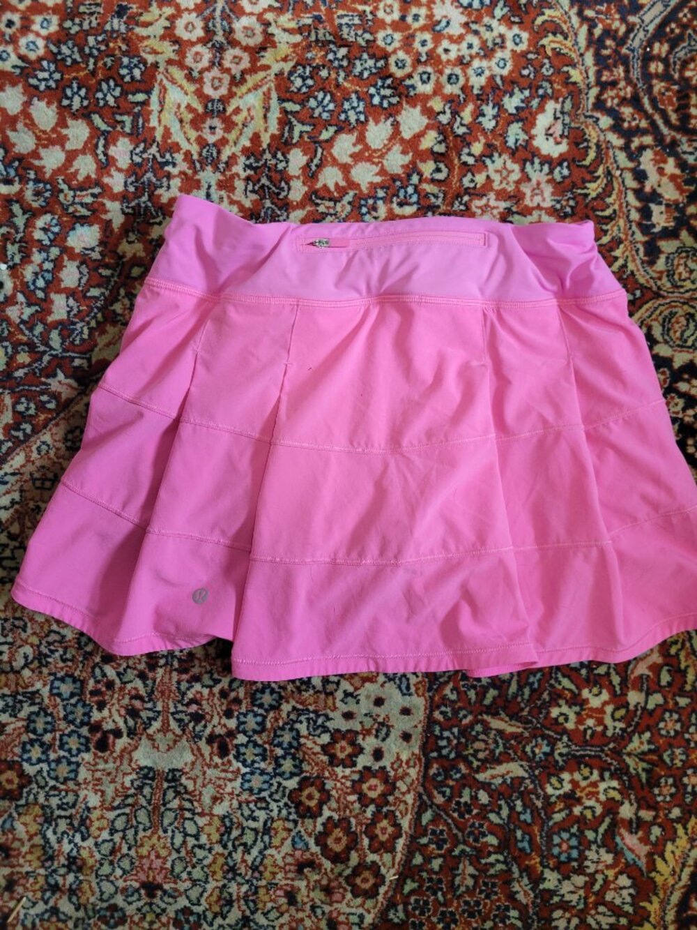 Lululemon Athletica Hot PInk Tennis Skirt/Skorts Size 8 - Picture 2 of 4